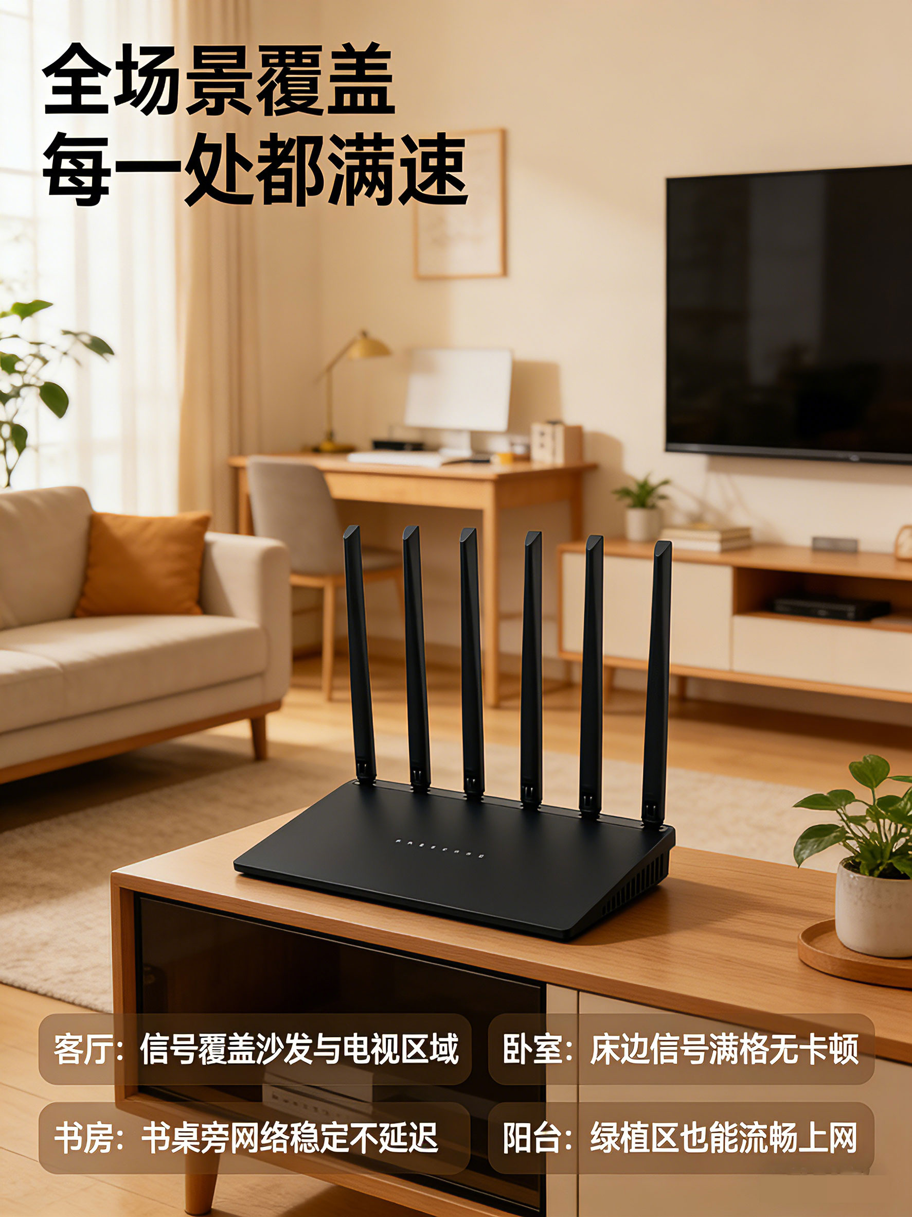 双频WiFi6路由器