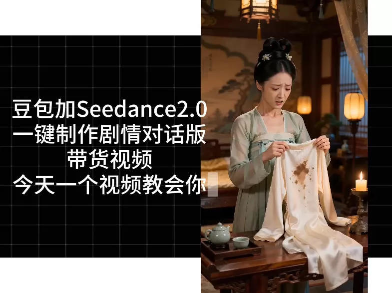 用Coze扣子工作流,我们就能一键制作剧情对话版带货视频,全程无需手动剪辑,从0到1演示搭建过程网创资源-中创网-冒泡网-福缘网长青创习社