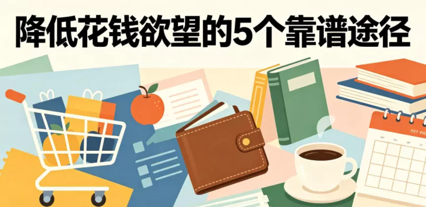 付费文章：降低花钱欲望的5个靠谱途径网创资源-中创网-冒泡网-福缘网长青创习社