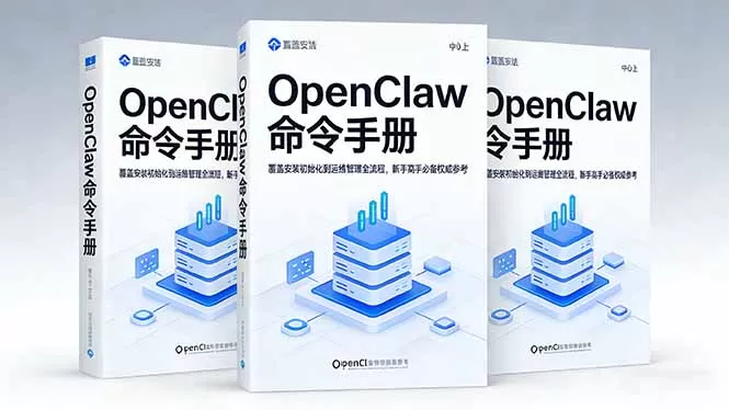 OpenClaw命令手册：覆盖安装初始化到运维管理全流程，新手高手必备权威参考网创资源-中创网-冒泡网-福缘网长青创习社