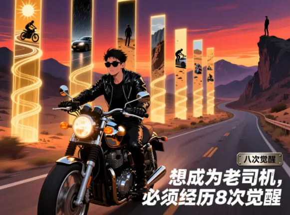 付费文章:想成为老司机,必须经历8次觉醒网创资源-中创网-冒泡网-福缘网长青创习社