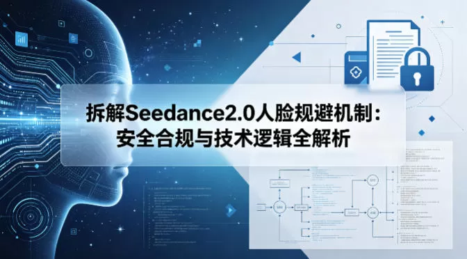 拆解Seedance2.0人脸规避机制：安全合规与技术逻辑全解析网创资源-中创网-冒泡网-福缘网长青创习社