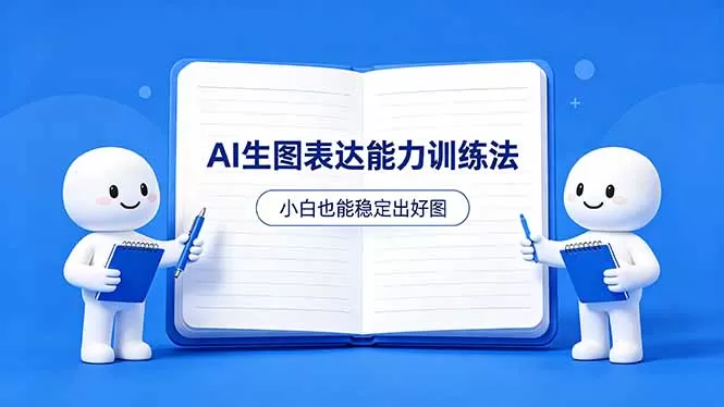 AI生图不是做漂亮图，而是表达能力。这套方法让小白也能稳定出好图网创资源-中创网-冒泡网-福缘网长青创习社