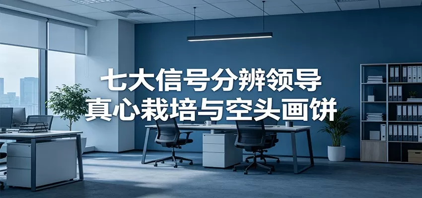 付费文章《七大信号分辨领导真心栽培与空头画饼》读懂管理背后人性逻辑网创资源-中创网-冒泡网-福缘网长青创习社