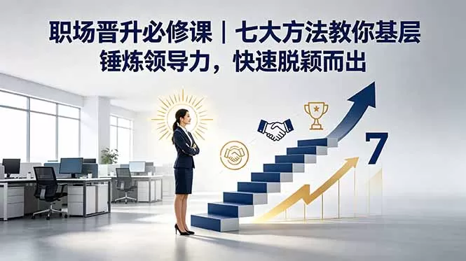 付费文章:职场晋升必修课|七大方法教你基层锤炼领导力,快速脱颖而出网创资源-中创网-冒泡网-福缘网长青创习社