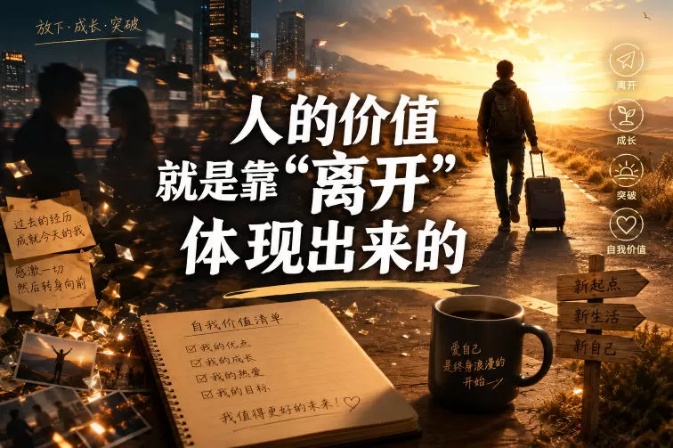 付费文章:人的价值就是靠“离开”体现出来的网创资源-中创网-冒泡网-福缘网长青创习社