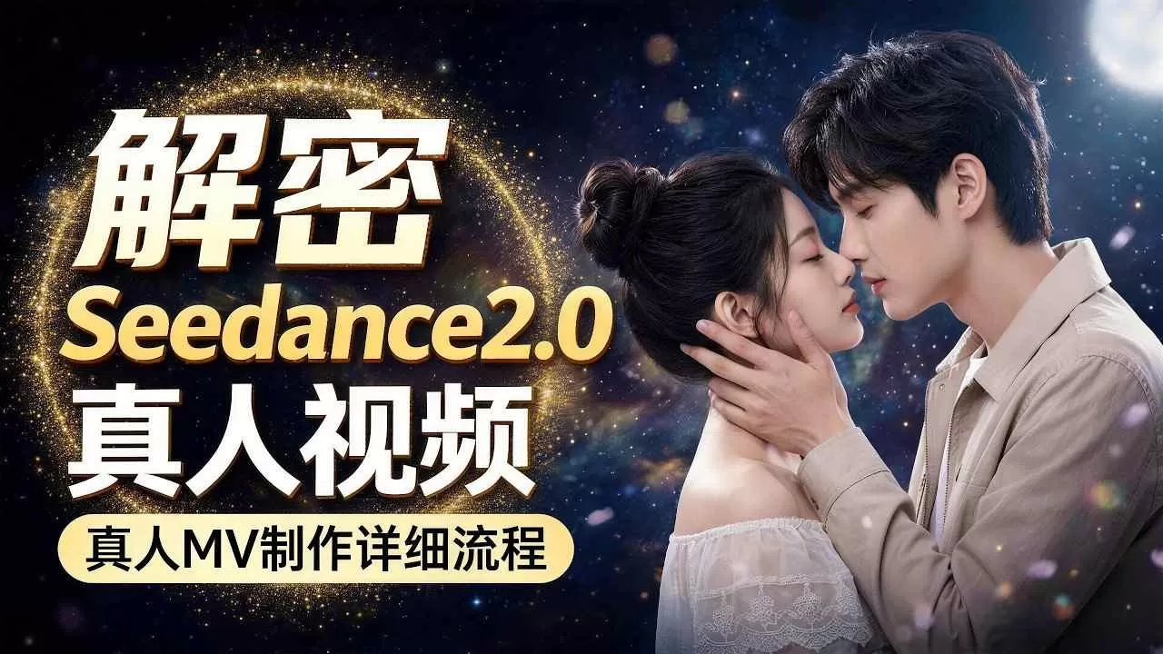 Seedance 2.0解密教程：零基础制作真人MV全流程网创资源-中创网-冒泡网-福缘网长青创习社