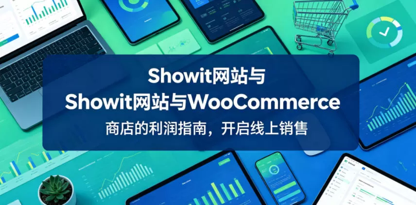 Showit网站与WooCommerce商店的利润指南,开启线上销售【原创双语字幕】网创资源-中创网-冒泡网-福缘网长青创习社